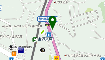臨海セミナー ESC難関高校受験科 金沢文庫東の地図画像