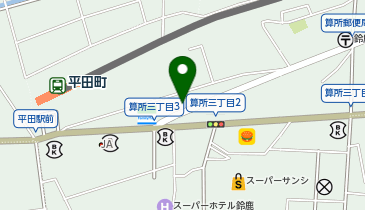 個別指導塾スタンダード 鈴鹿ハンター前の地図画像