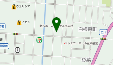 個別指導塾スタンダード 白根の地図画像