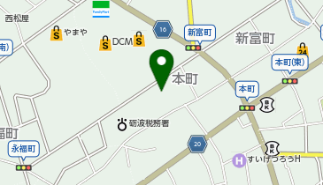 個別指導塾スタンダード 砺波の地図画像