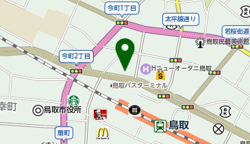 個別指導塾スタンダード 鳥取駅前の地図画像