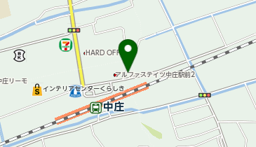 個別指導塾スタンダード 中庄の地図画像