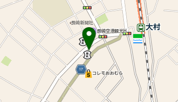 個別指導塾スタンダード 大村駅前の地図画像