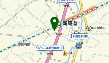 個別指導塾スタンダード 新尾道駅前の地図画像