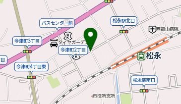 個別指導塾スタンダード 松永の地図画像