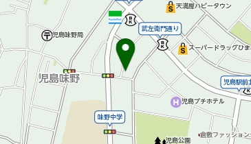 個別指導塾スタンダード 児島の地図画像