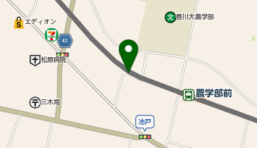 個別指導塾スタンダード 香川大学農学部前の地図画像
