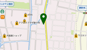 個別指導 学参 野々市校の地図画像