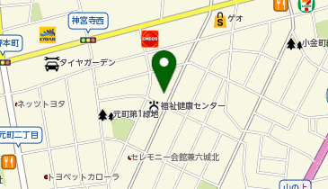 個別指導 学参 鳴和校の地図画像