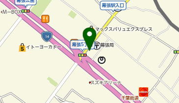 個別指導 学参 幕張校の地図画像