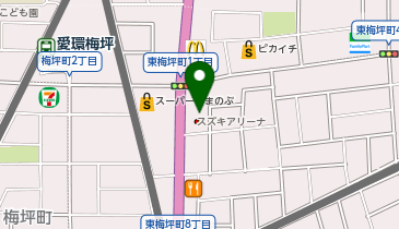 個別指導 学参 豊田北校の地図画像