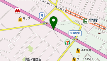 個別指導 学参 宝殿校の地図画像