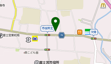 個別指導 学参 富士宮校の地図画像