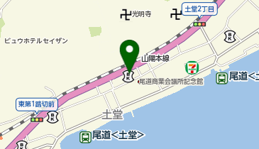 個別指導 学参 尾道校の地図画像