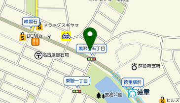 個別指導 学参 徳重校の地図画像