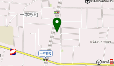 個別指導 学参 大和町校の地図画像