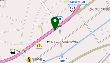 個別指導 学参 多賀城校の地図画像