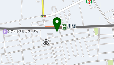 個別指導 学参 川間校の地図画像