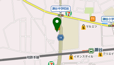 個別指導 学参 瀬谷校の地図画像