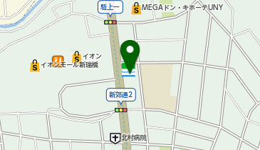 個別指導 学参 新瑞橋校の地図画像