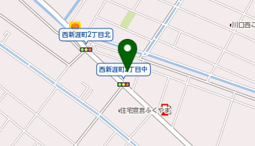 個別指導 学参 新涯校の地図画像