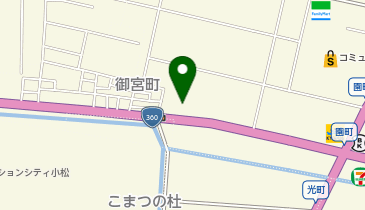 個別指導 学参 小松校の地図画像