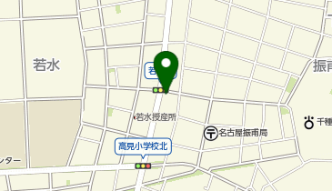 個別指導 学参 若水校の地図画像