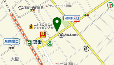 個別指導 学参 鴻巣校の地図画像