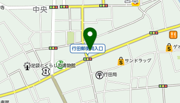 個別指導 学参 行田校の地図画像