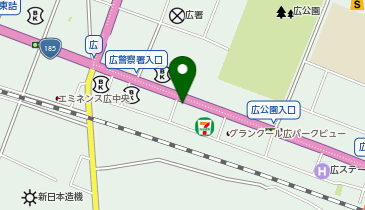 個別指導 学参 広校の地図画像