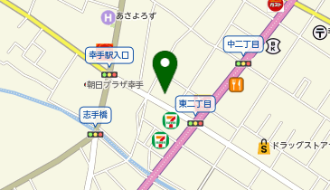 個別指導 学参 幸手校の地図画像