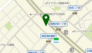 個別指導 学参 金沢駅西校の地図画像