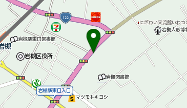 個別指導 学参 岩槻校の地図画像