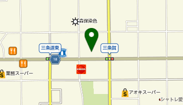 個別指導 学参 一宮西校の地図画像