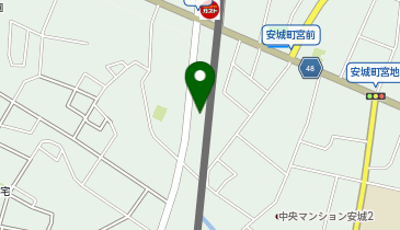 個別指導 学参 安城南校の地図画像