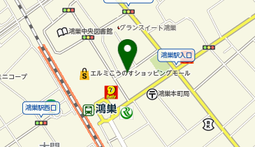 ナビ個別指導学院 鴻巣校の地図画像