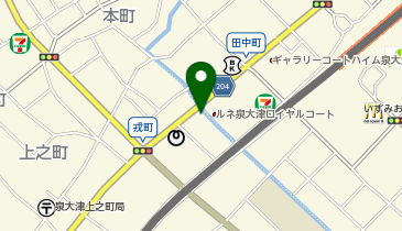 まんてんスクール 泉大津校の地図画像