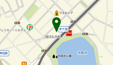 まんてんスクール 深井校の地図画像