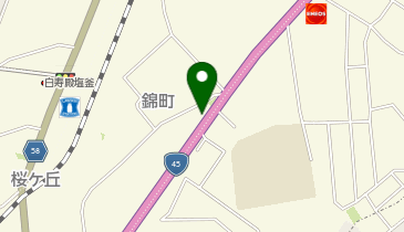 まんてんスクール 塩釜校の地図画像