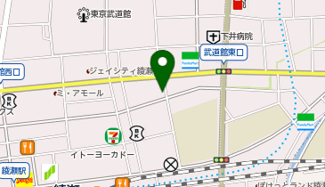 まんてんスクール 綾瀬校の地図画像