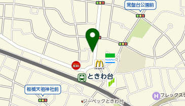 まんてんスクール ときわ台校の地図画像