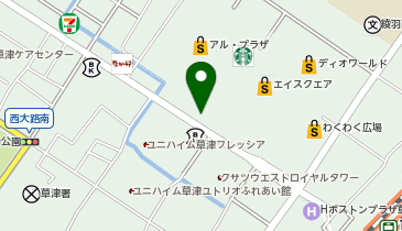 開成教育セミナー 草津本部教室の地図画像