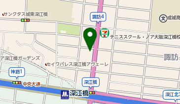 開成教育セミナー 深江橋教室の地図画像