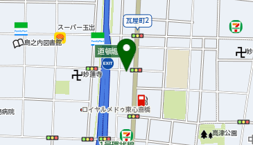 開成教育セミナー 松屋町教室の地図画像