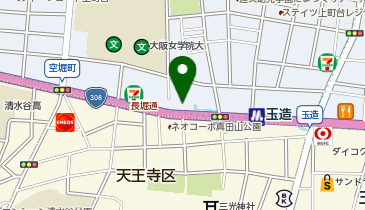 開成教育セミナー 玉造教室の地図画像