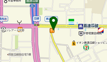 開成教育セミナー 喜連瓜破教室の地図画像