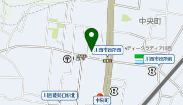 中学受験開成ベガ 川西中央教室の地図画像