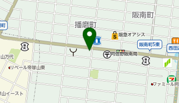 中学受験開成ベガ 西田辺本部教室の地図画像