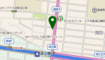 中学受験開成ベガ 深江橋教室の地図画像