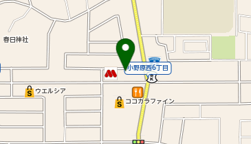 中学受験開成ベガ 小野原教室の地図画像